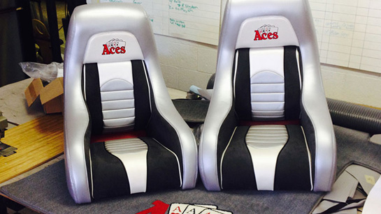 In Stitches Customs, custom boat upholstery Lake Havasu City, AZ