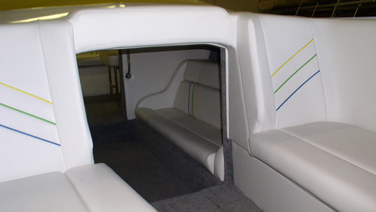 In Stitches Customs, custom boat upholstery Lake Havasu City, AZ
