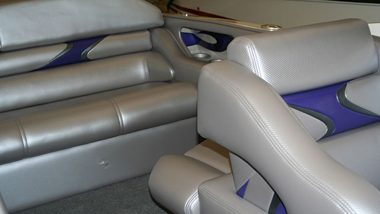 In Stitches Customs, custom boat upholstery Lake Havasu City, AZ
